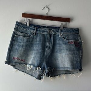 NWT American Rag Letter‎ embroidery fun short size junior 15